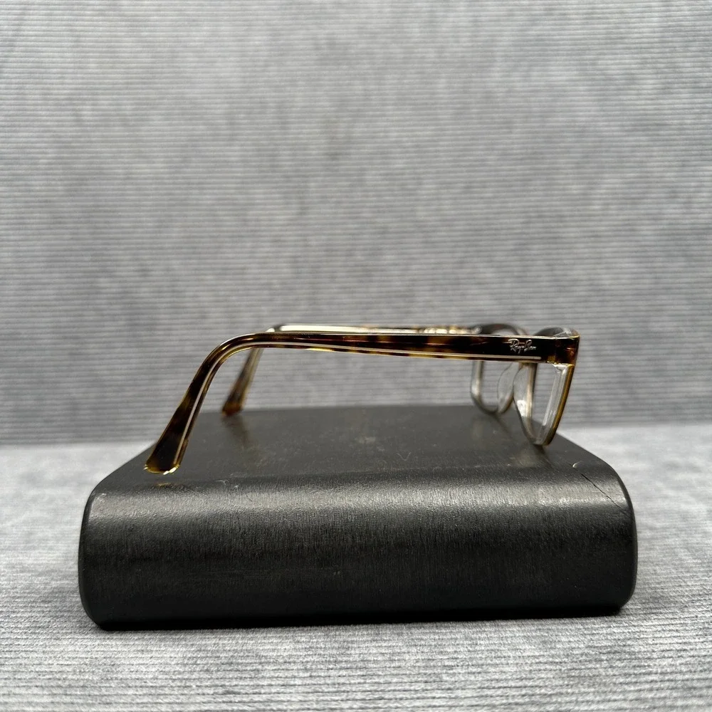 Ray-Ban RB 1536 3602 Tortoise Shell Square Y2K Eyeglass Frames 48-16-130 Vtg